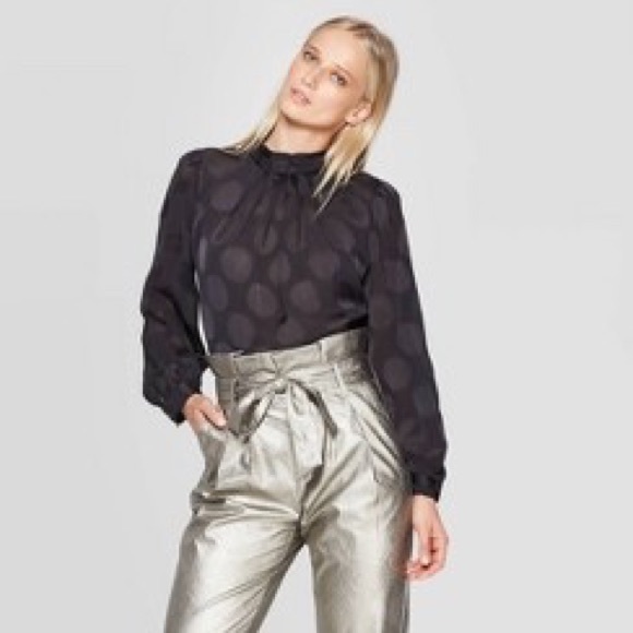 Who what wear dot blouse - Picture 2 of 6